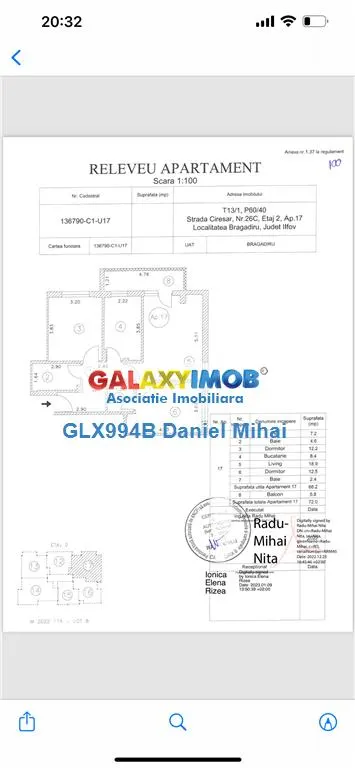 Apartament 3 camere/2 bai finalizat-Strada Alunului-Mutare imediata - foto 12