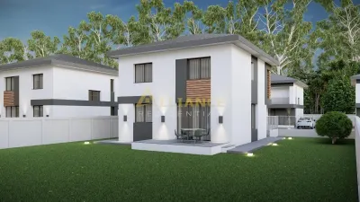 Vila individuala-- 4 camere - Complex Rezidential-400 M de STV - foto 16