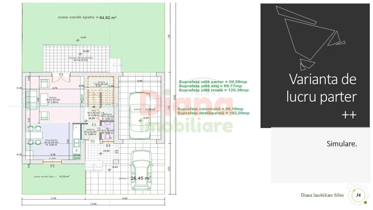 Stai așa! Vând teren intravilan în Sibiu, str Viile Sibiului.Construcțiii case individuale. - foto 13