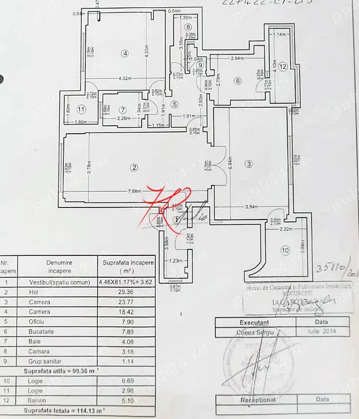 Vanzare apartament 3 camere Obor, Bloc mic - foto 2