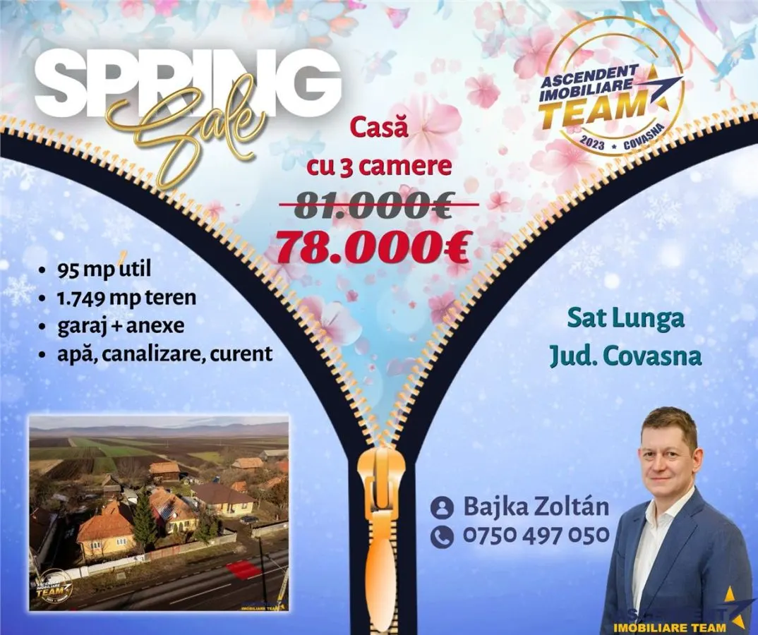 Proprietate pe 1.800 mp teren, avantaje alese, in vecinatatea orasului Targu Secuiesc. - foto 1