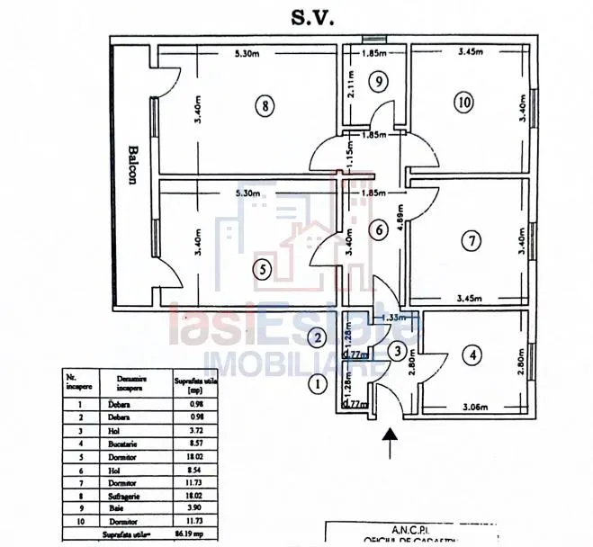 Apartament 4 camere Copou - foto 5