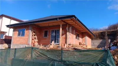 Visan Barnova str asfaltata CASA parter 95mp TEREN 400mp toate utilitatile - foto 3