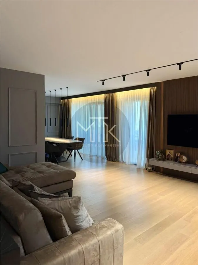 Apartament de lux 3 camere, TERASA 98 MP | mobilat&utilat | Pipera - Rond OMV - foto 3