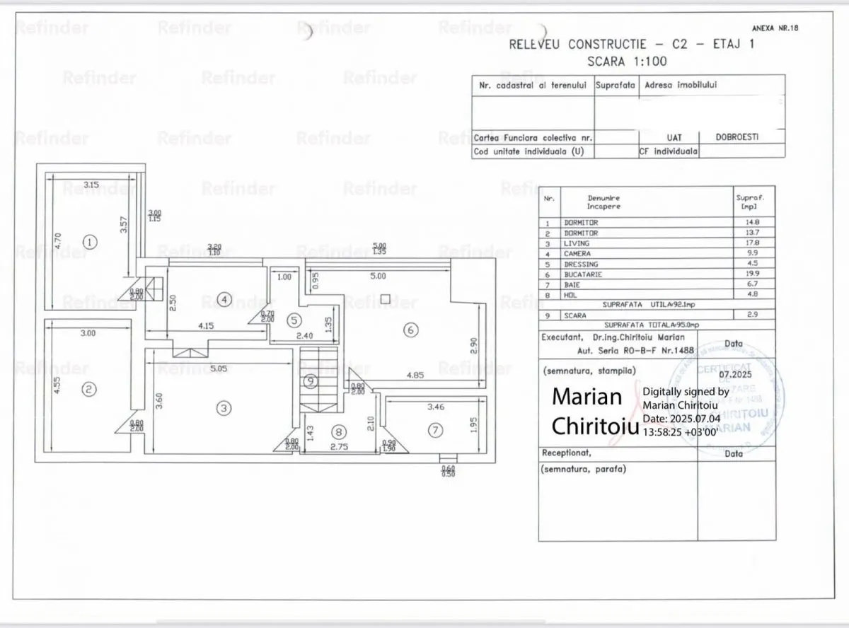 Vanzare vila P+1+Pod | Dobroesti - Parc Gheorghe Dascalu | constructie 2006 | - foto 21