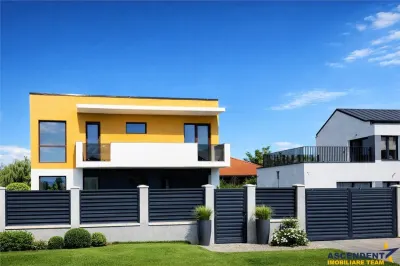 Vila superba cu 5 camere, intabulata 2025, P+E, toate utilitatile.  Harman - Brasov - Brasov