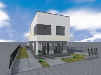 Casa individuala P+1E - 4 camere 3 bai + dressing - teren 700mp - foto 2