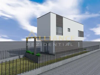 Casa individuala P+1E - 4 camere 3 bai + dressing - teren 700mp - foto 3