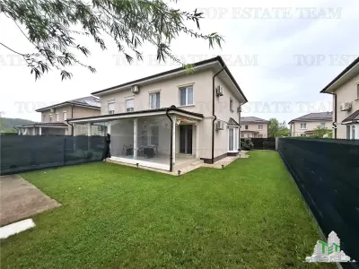 Vila Moderna de Inchiriat /Corbeanca /Duplex P+1 /Gradina Amenajata /Complet Mobilata si Utilata - foto 2