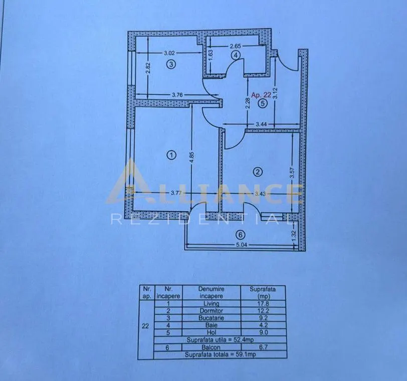 Apartament 2 camere - foto 7