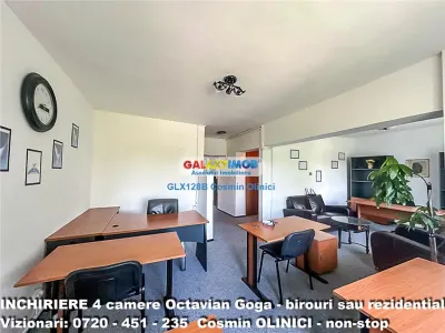 Inchiriere 4 camere Octavian GOGA ideal birouri sau rezidential - Bucuresti