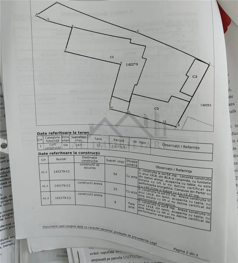 Tatarasi - Dispecer corp de CASA SC 54mp TEREN 163mp - foto 8