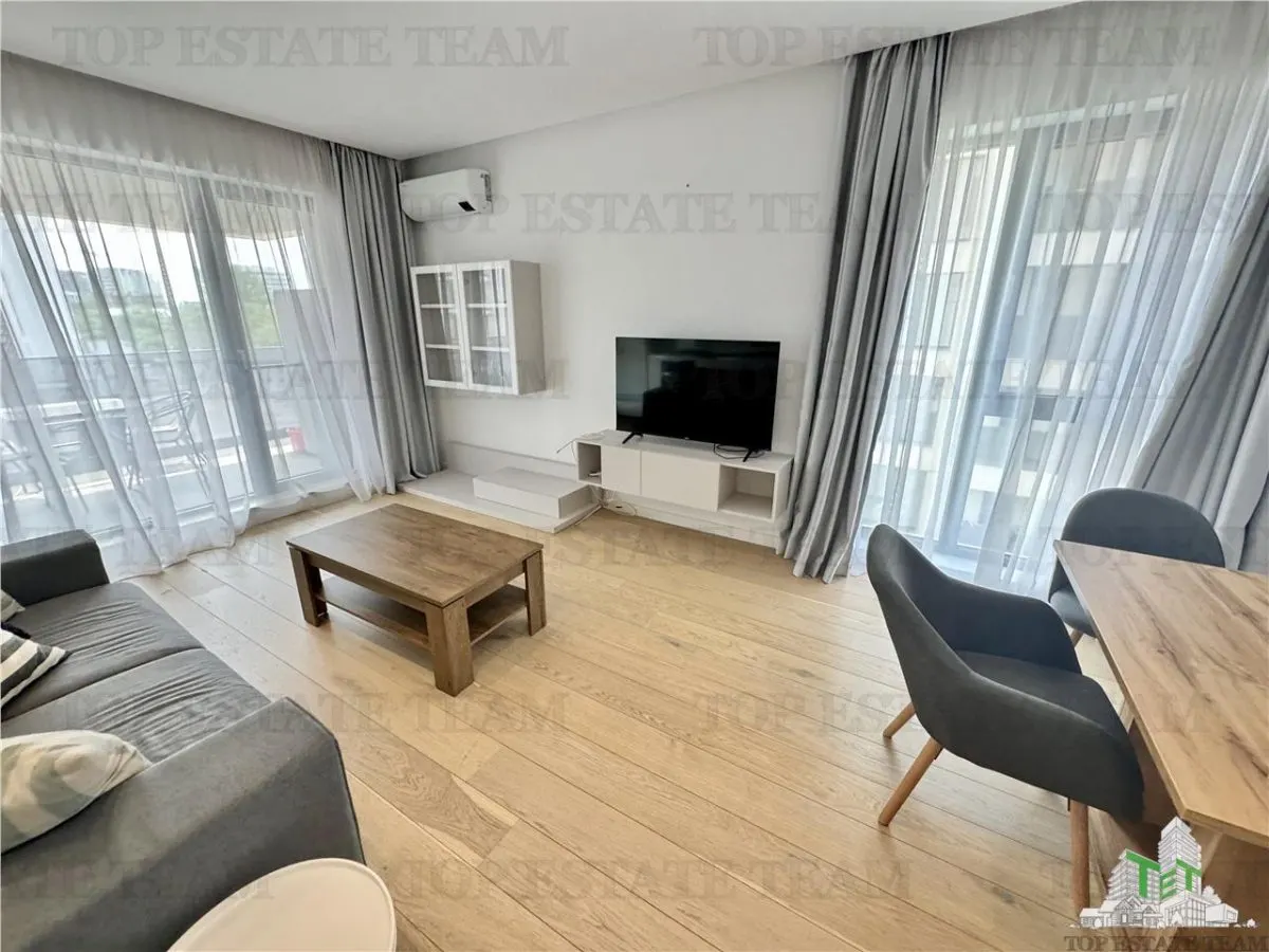 Apartament 2 camere luminos si modern de inchiriat in Nusco City â€“ Pipera - foto 12