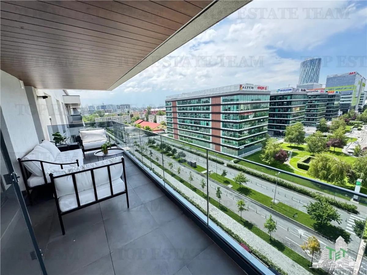 Apartament spectaculos | Nusco City â€“ Aviatiei | 185 mp total | Terase generoase - foto 12
