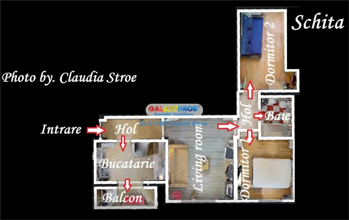 INCHIRIERE APARTAMENT 3 CAMERE NITU VASILE - foto 6