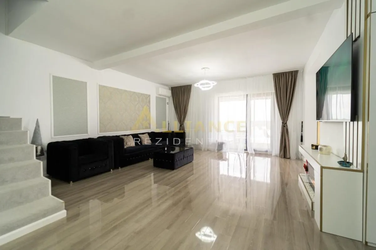 Casă individuală modernă lângă lac | Teren 755 mp - foto 7