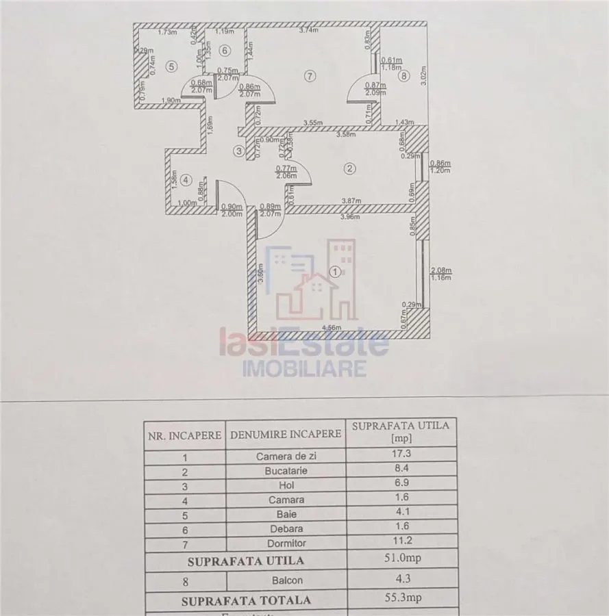 Apartament 2 camere Dacia - AneMarket - foto 2