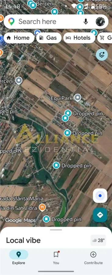 Teren Intravilan 481 mp | Gaz si Curent la Lot | 67 â‚¬/mp | Comuna Berceni - foto 1