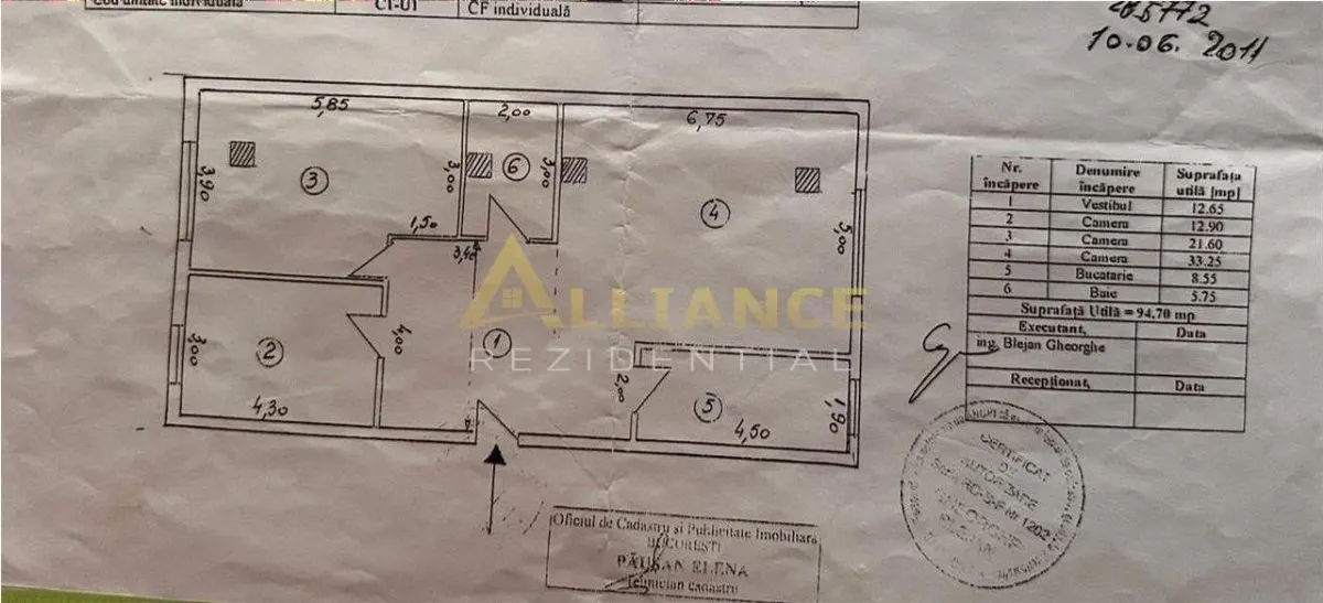 Apartament spatios cu 3 camere Aurel Persu - foto 8