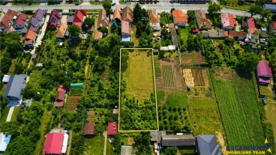 Pretios teren intravilan 1.409 mp, livada, utilitati,rezidential/ comercial, zona premium - foto 6