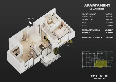 Soseaua Leordeni ~ Apartamente 2 camere {Finalizare Decembrie 2026 } - foto 7