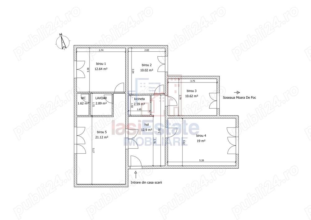 Apartament 4 camere Canta - Iasi