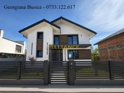 Vila individuala P+M || 5 camere 2 bai || 260mp teren - Berceni