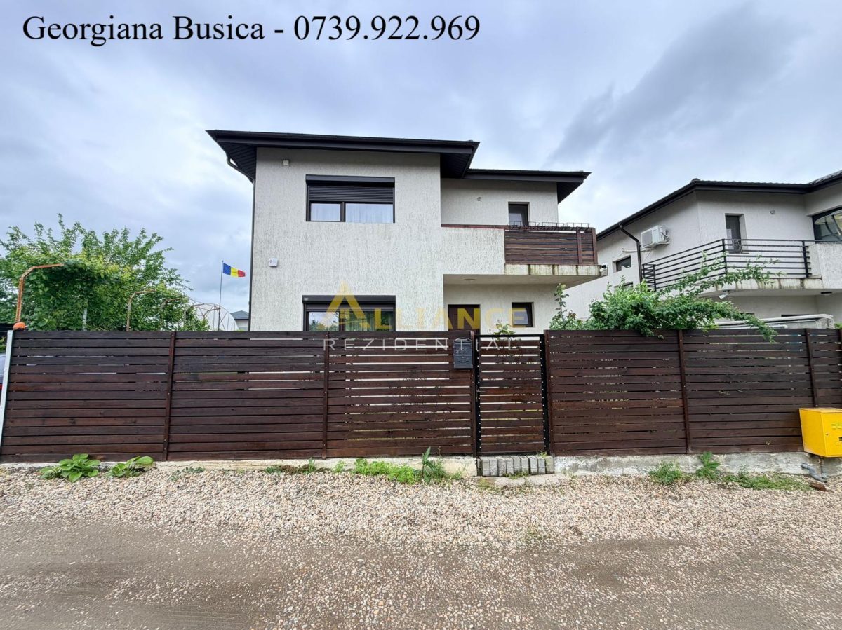 Casa individuala P+1E || 4 camere 2 bai || teren 300mp || - Berceni